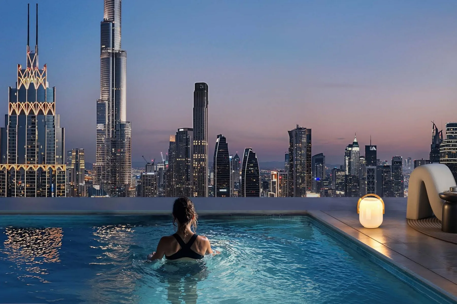 Sky Terrace penthouse pool
