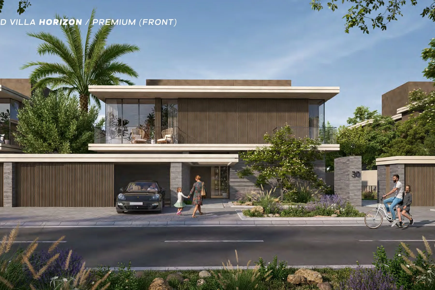 5-bed villa Horizon, Premium (front)