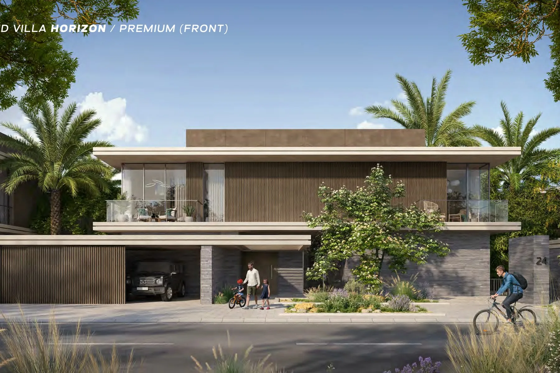 6-bed villa Horizon, Premium (front)