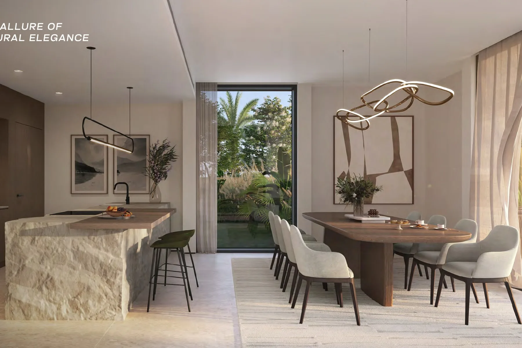 Kitchen and dining