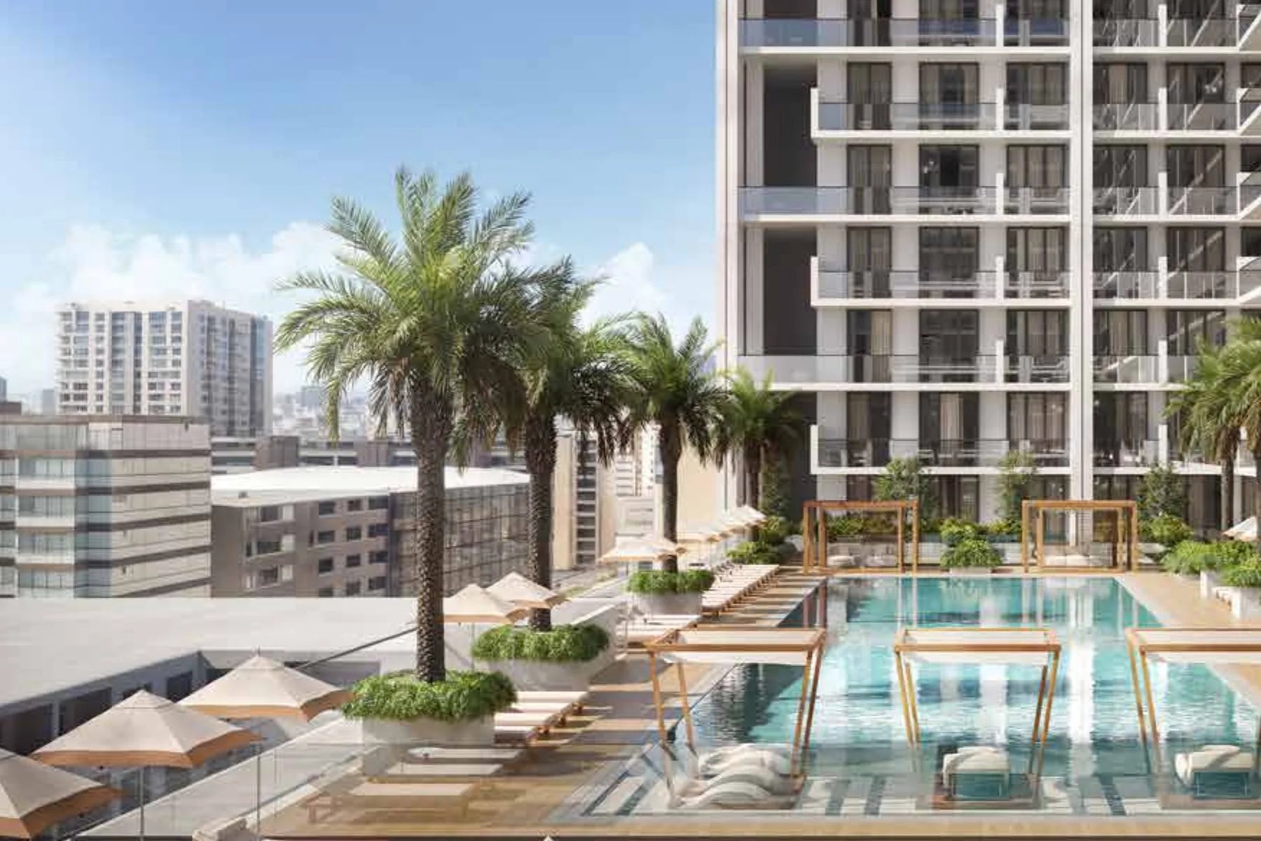 Pool deck