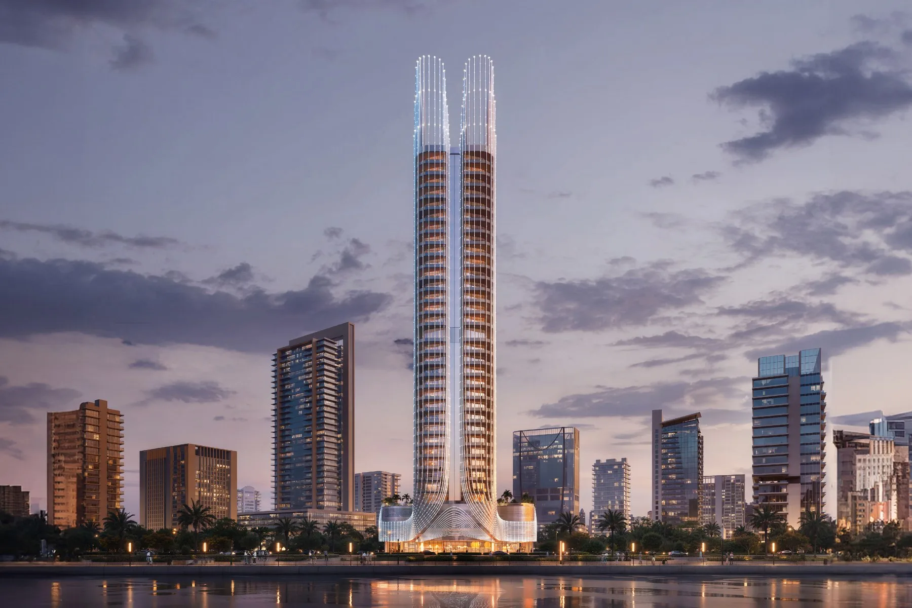 Exterior – Business Bay skyline