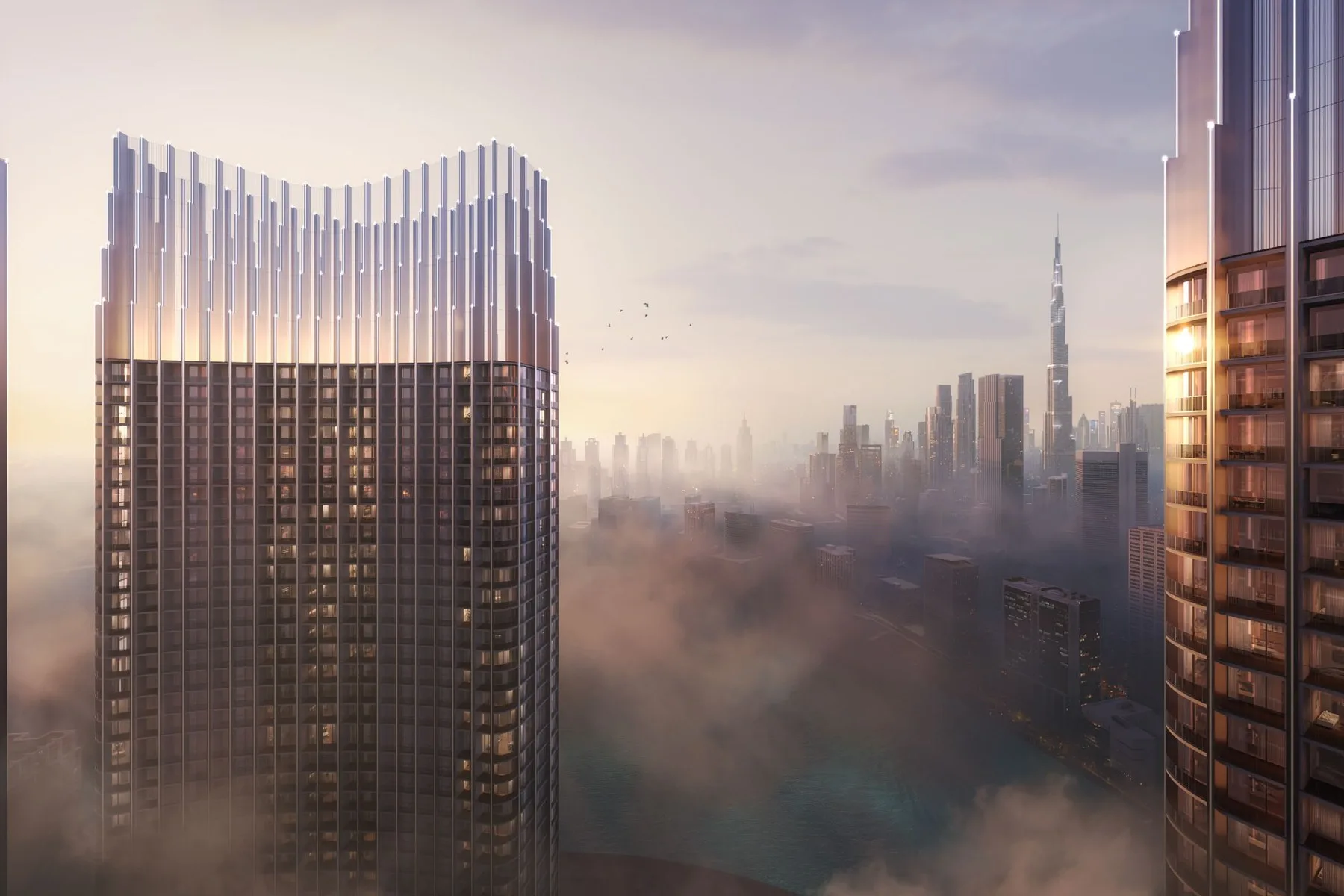 Exterior – towers above Business Bay