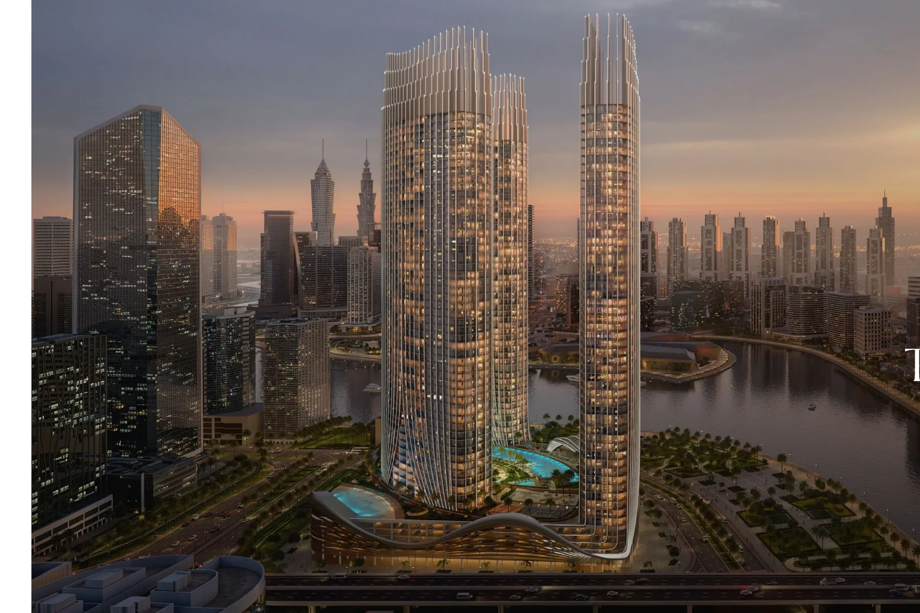Aerial – Dubai Canal