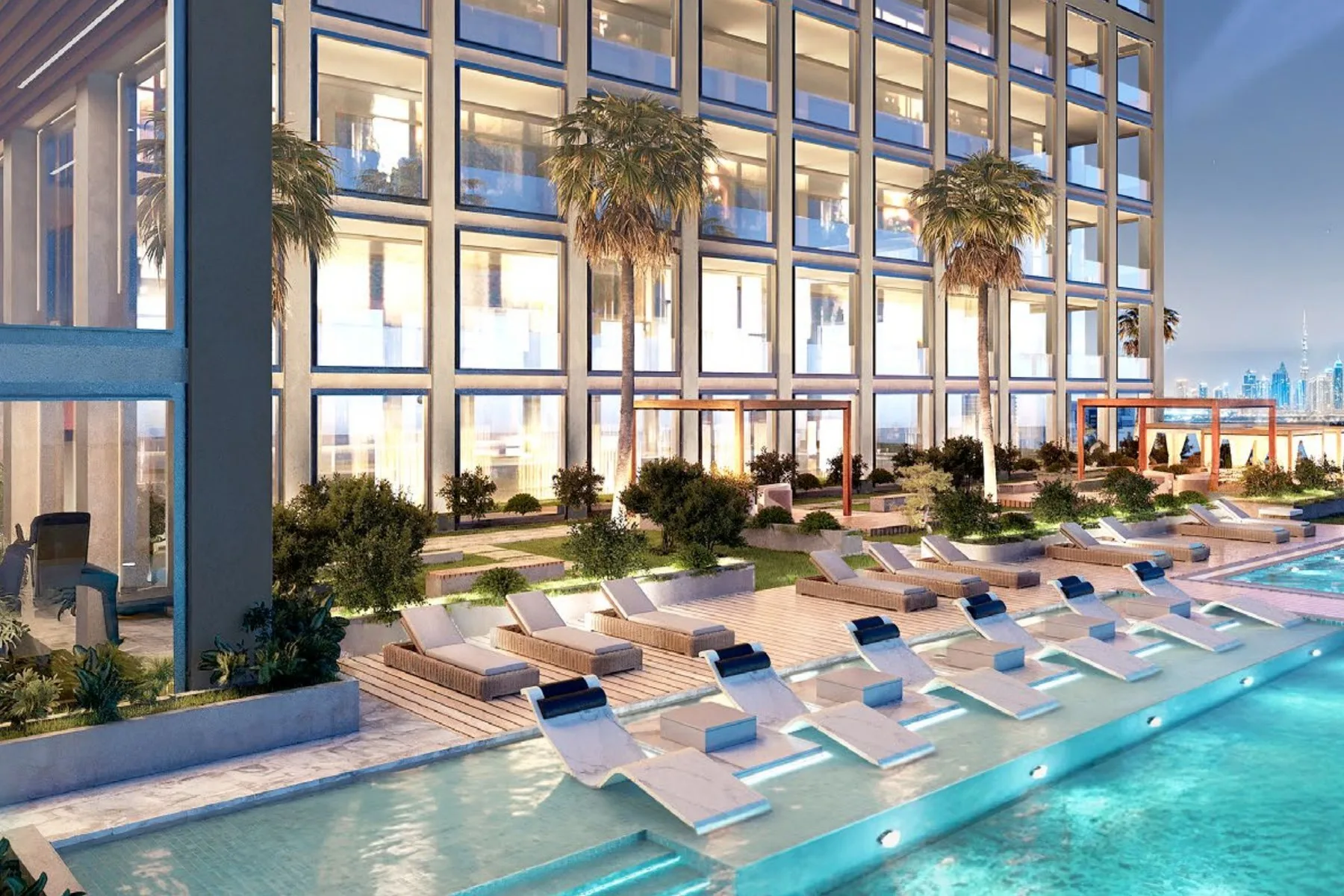 Pool deck