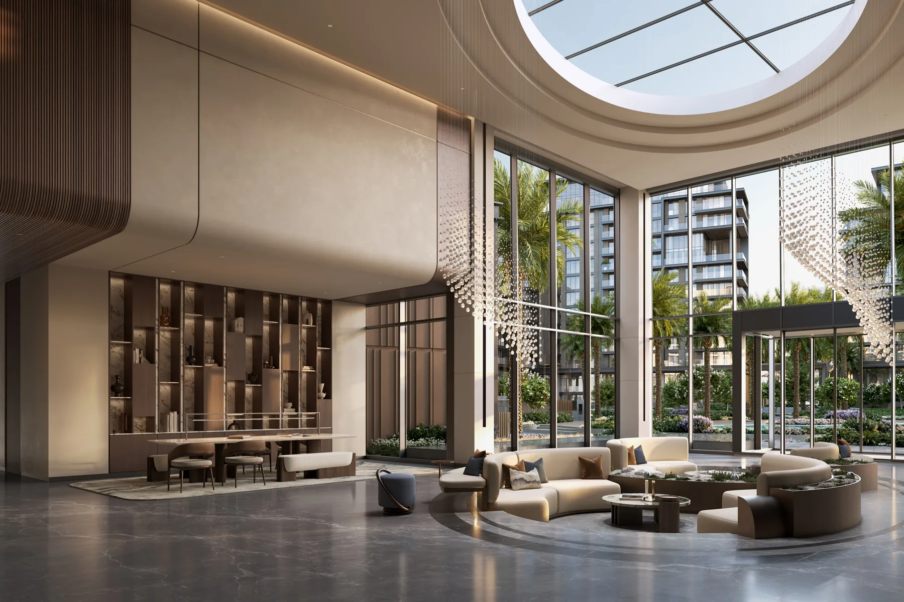 Residents' lobby