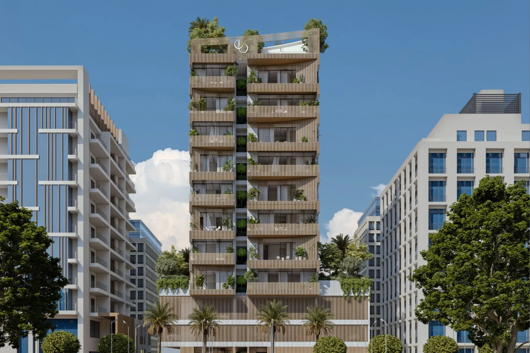 Street view, Jumeirah Garden City