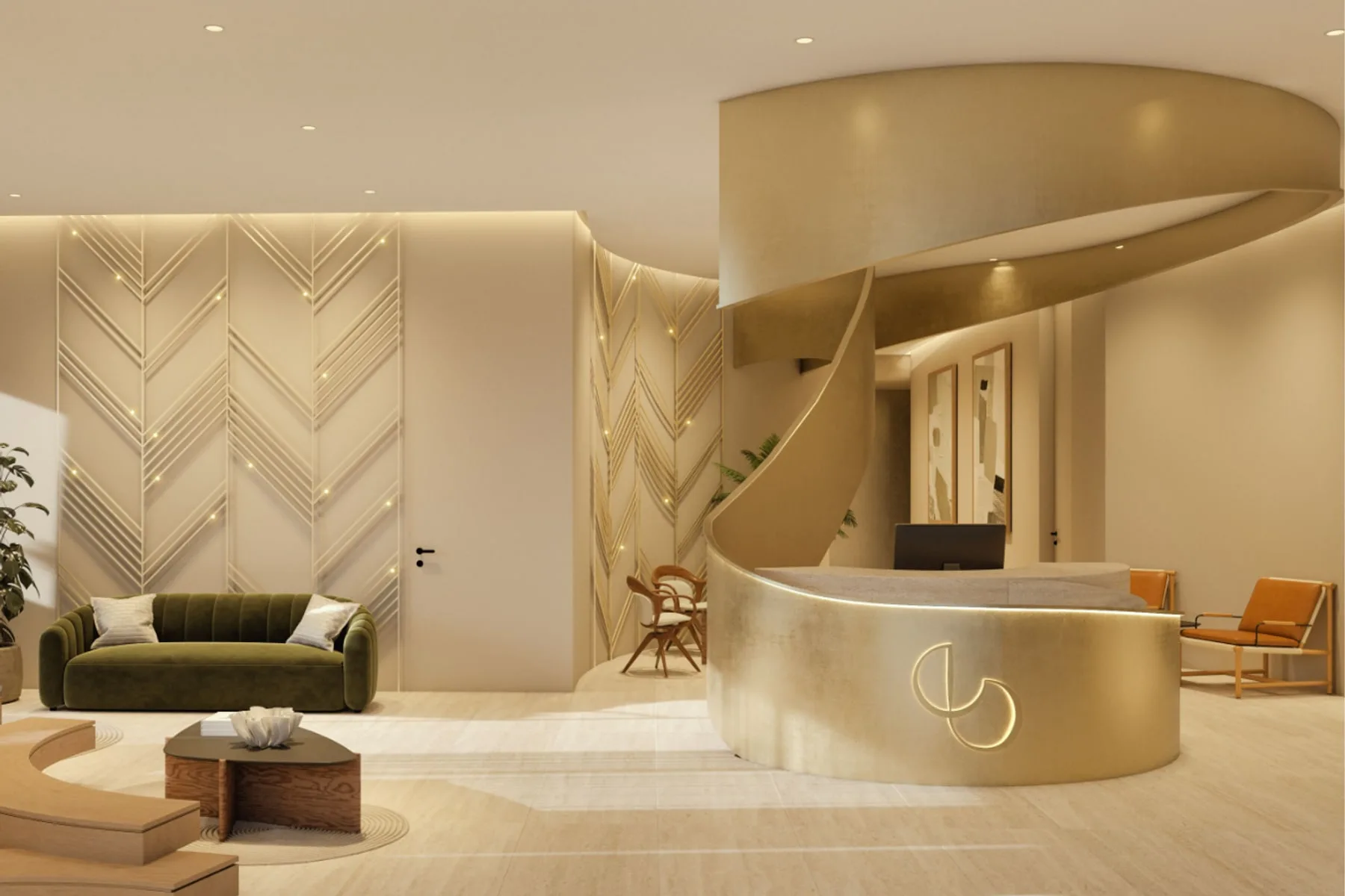Arrival lobby