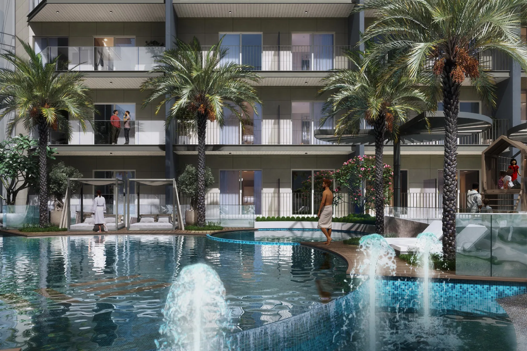 Grand swimming pool