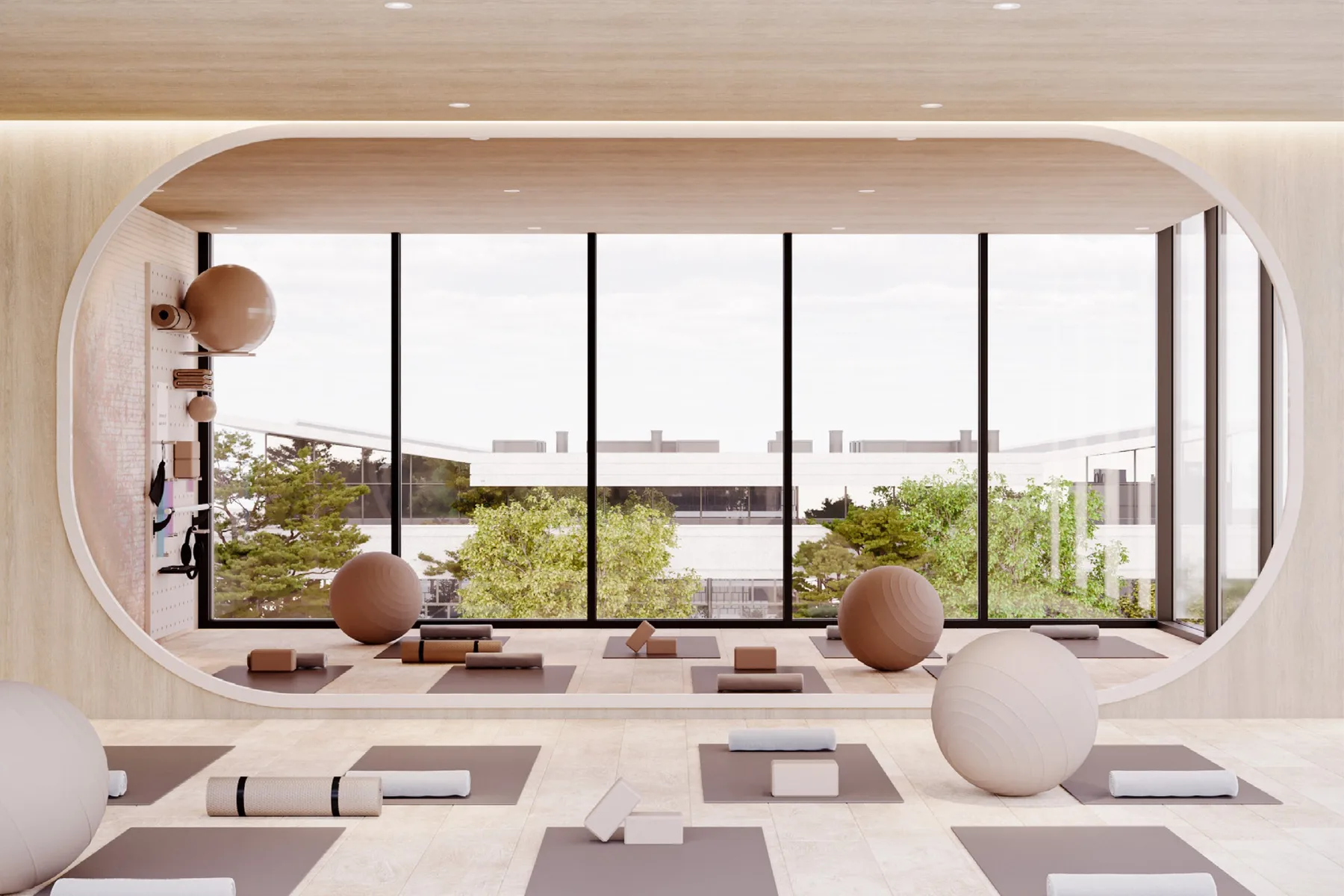 Yoga studio