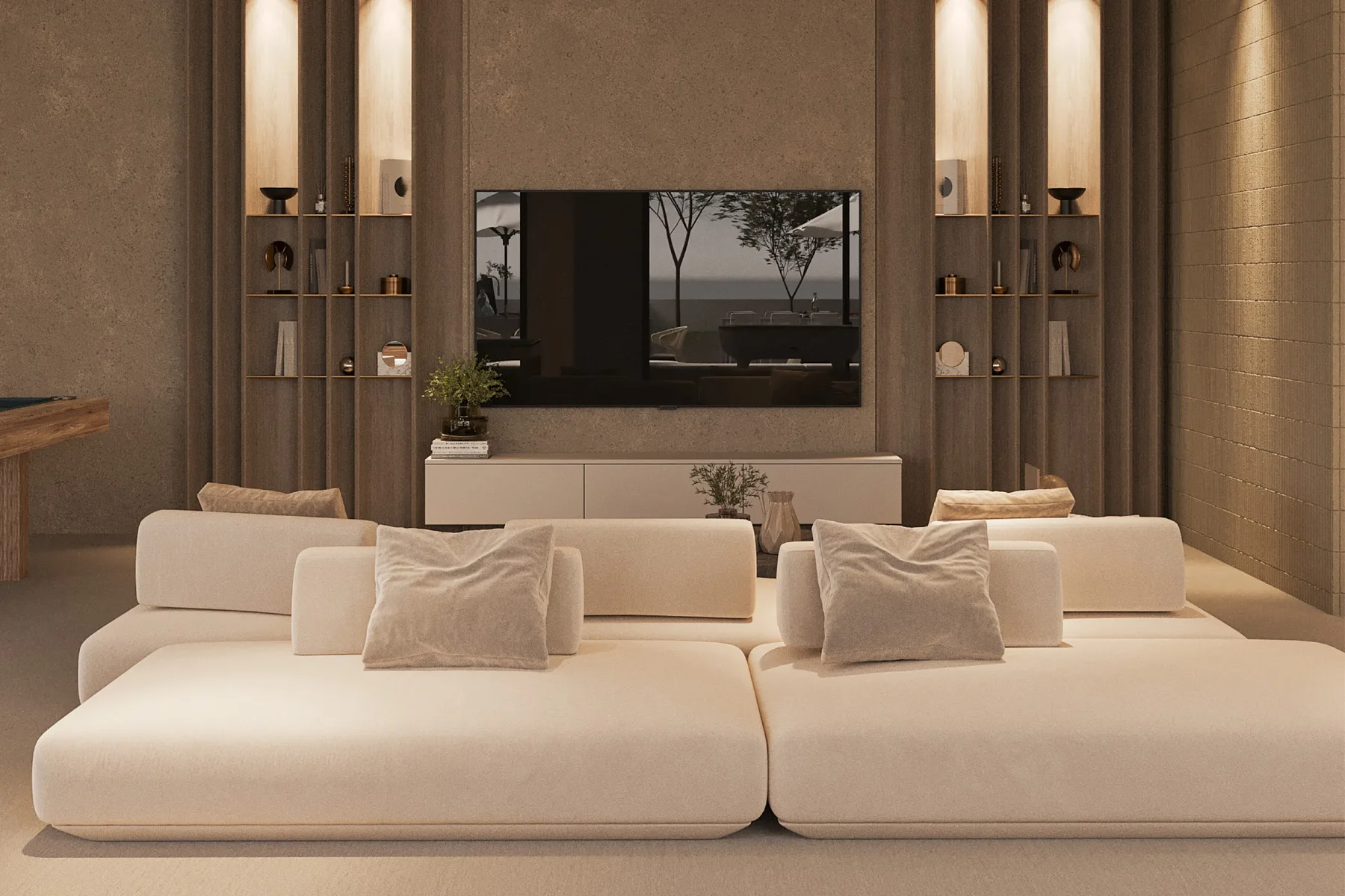 Club house lounge