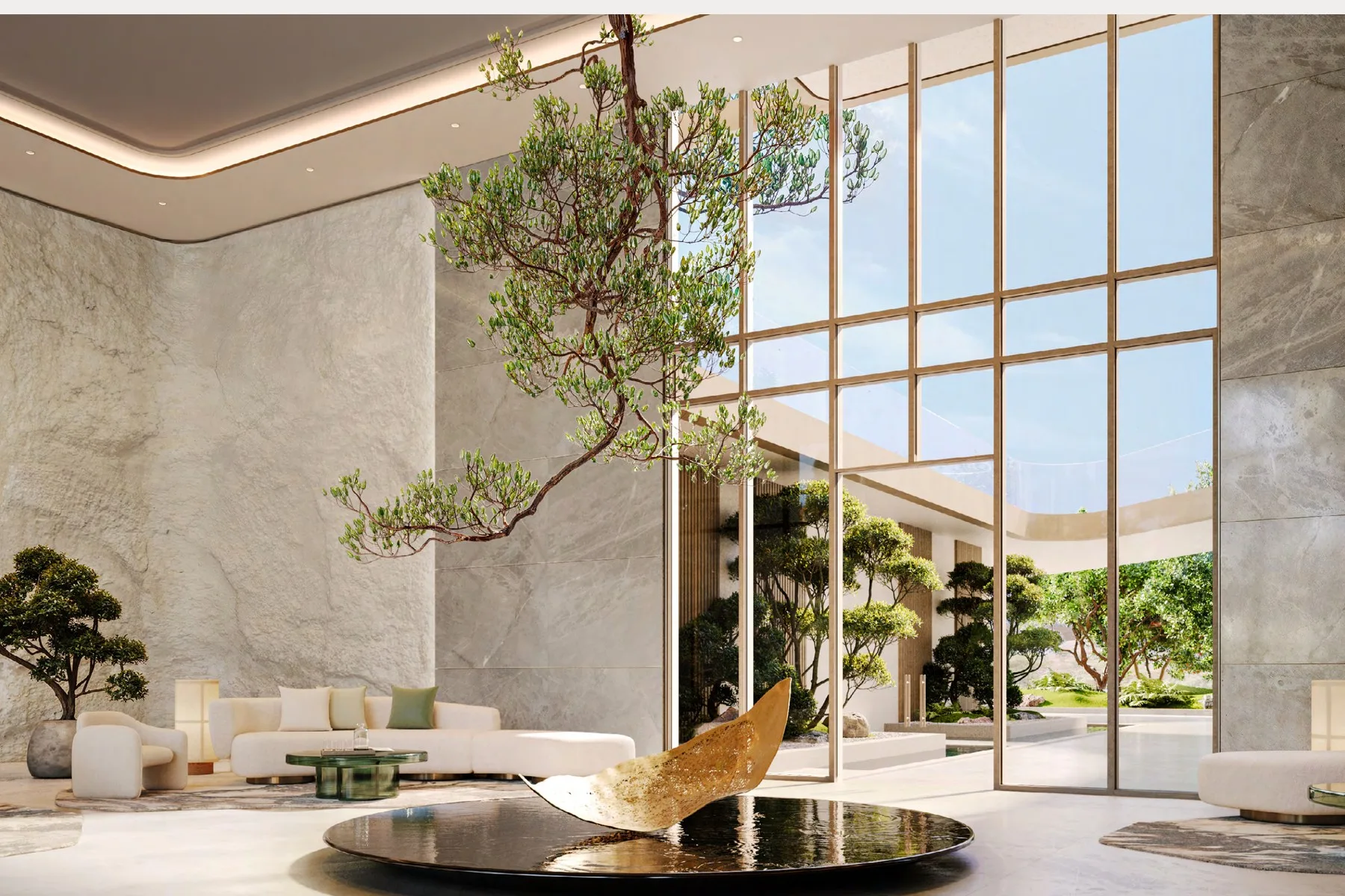 Lobby entrance