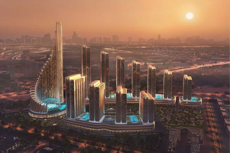 Aerial – Mercedes-Benz Places | Binghatti City