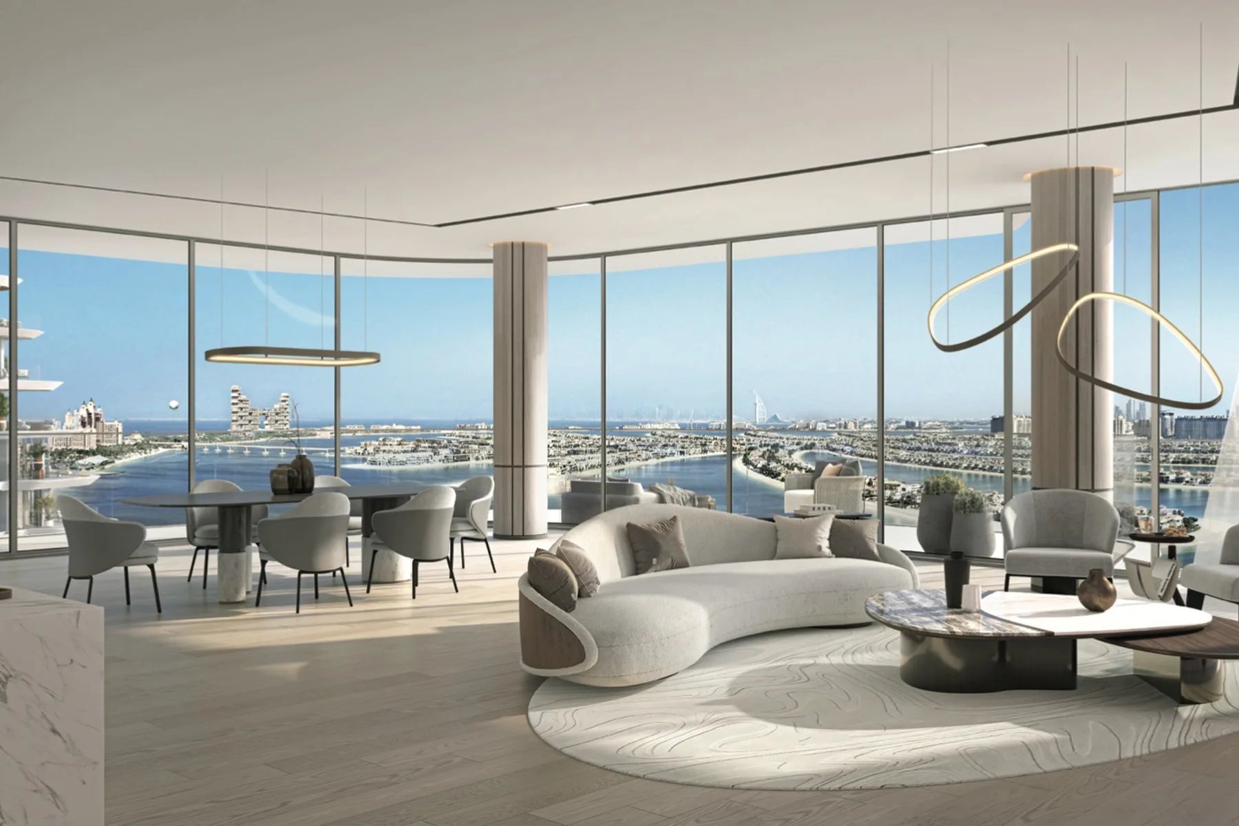 Penthouse living room
