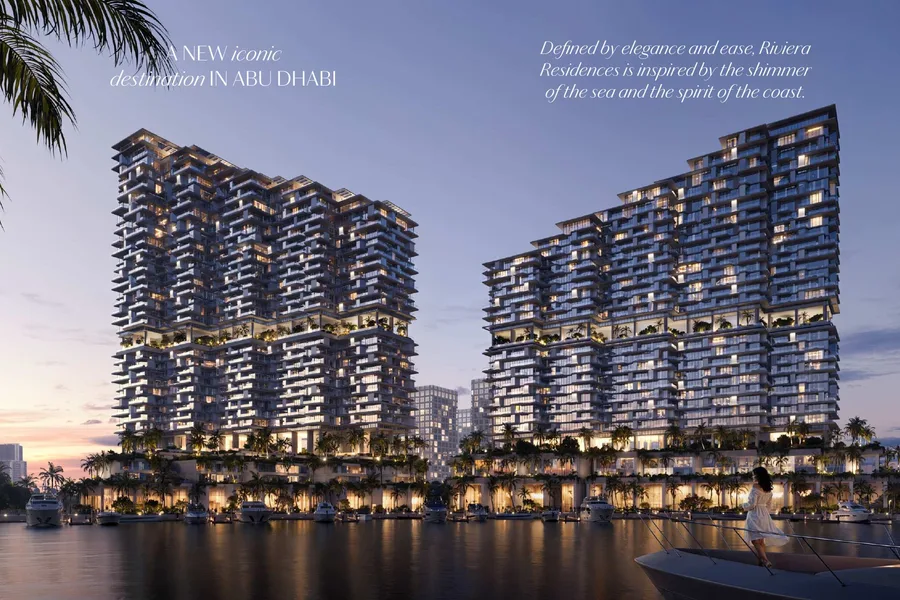 Towers from the waterfront
