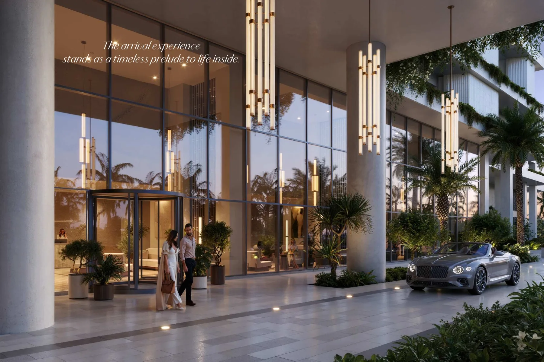 Arrival and lobby