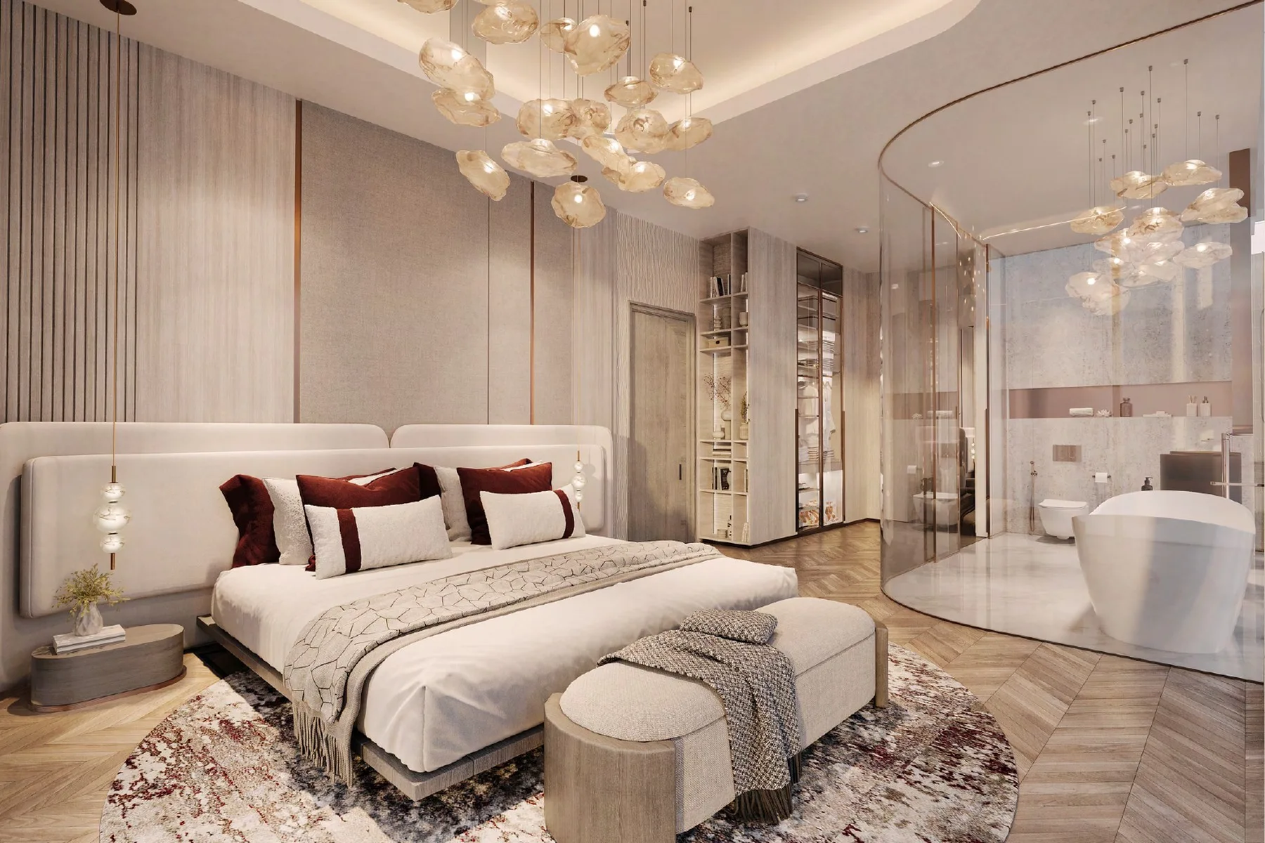 Master suite (duplex)
