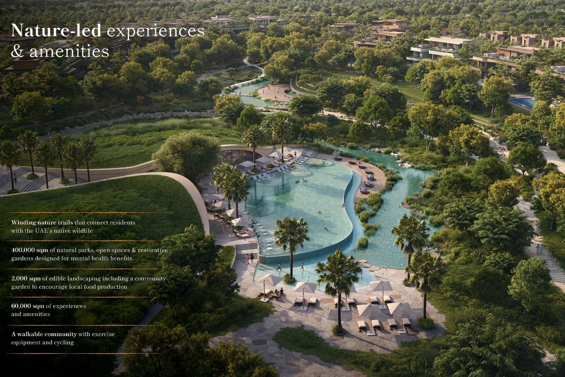 Community pool and nature trails