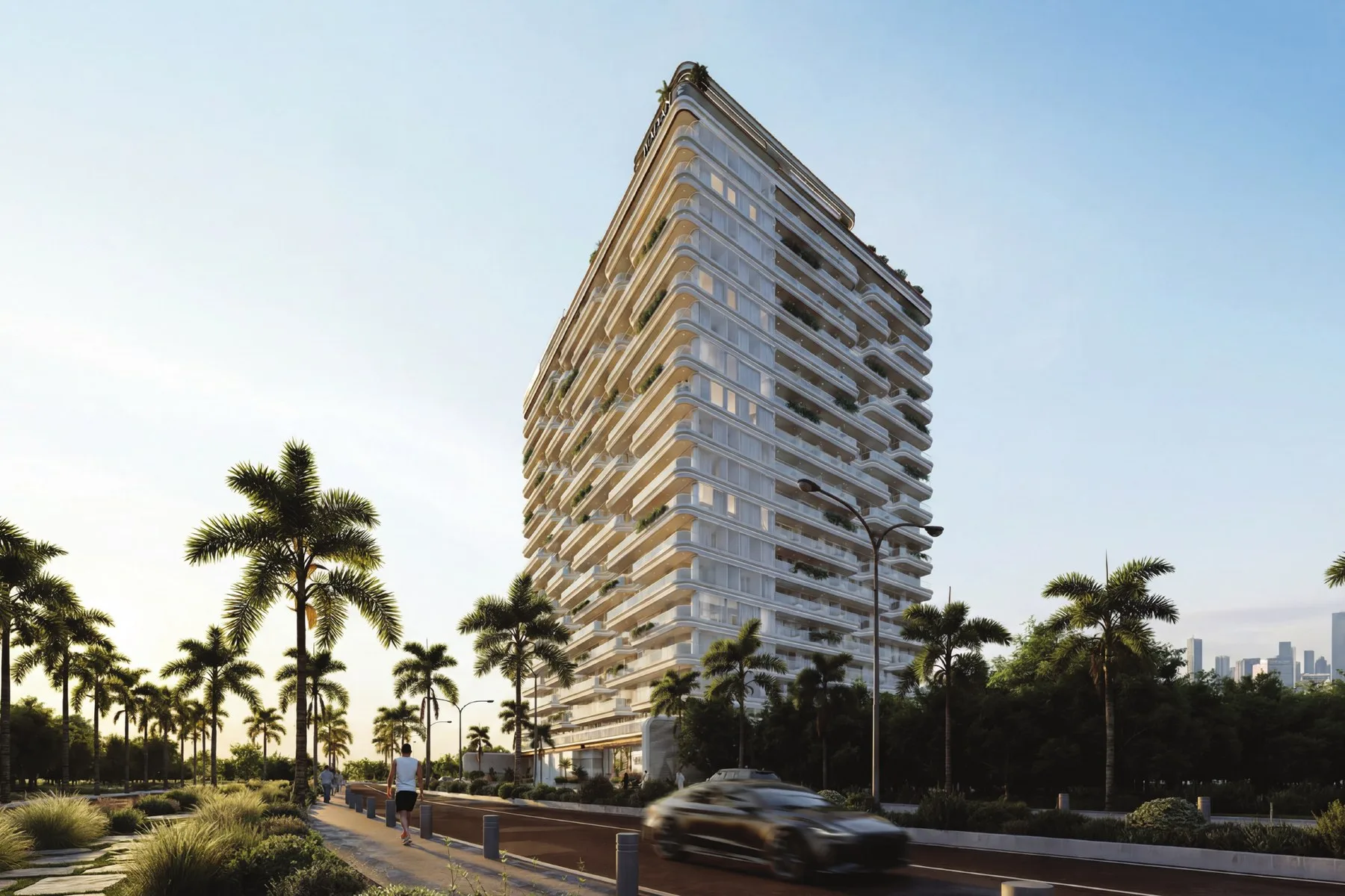 Exterior - tower from the boulevard