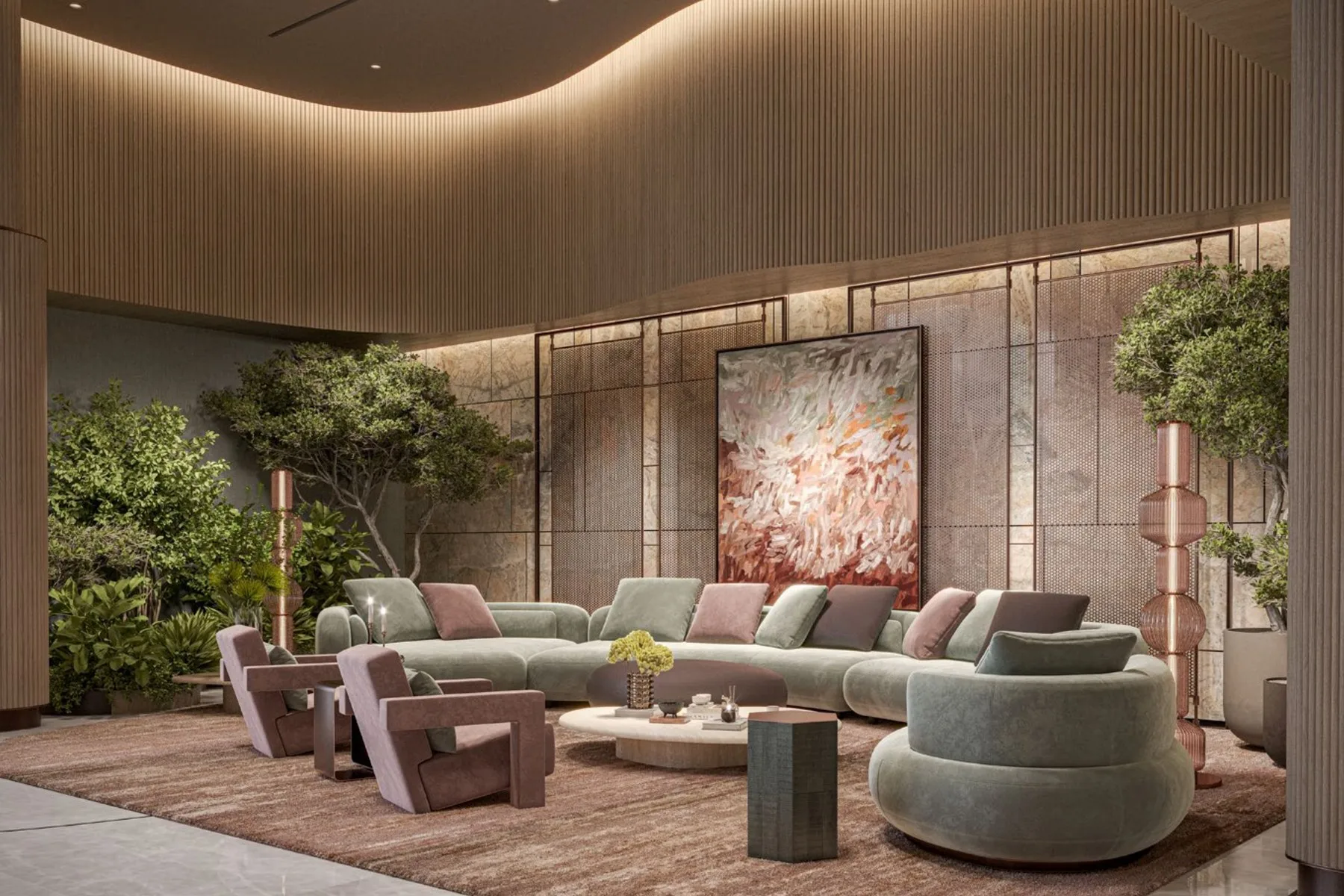 Lobby lounge
