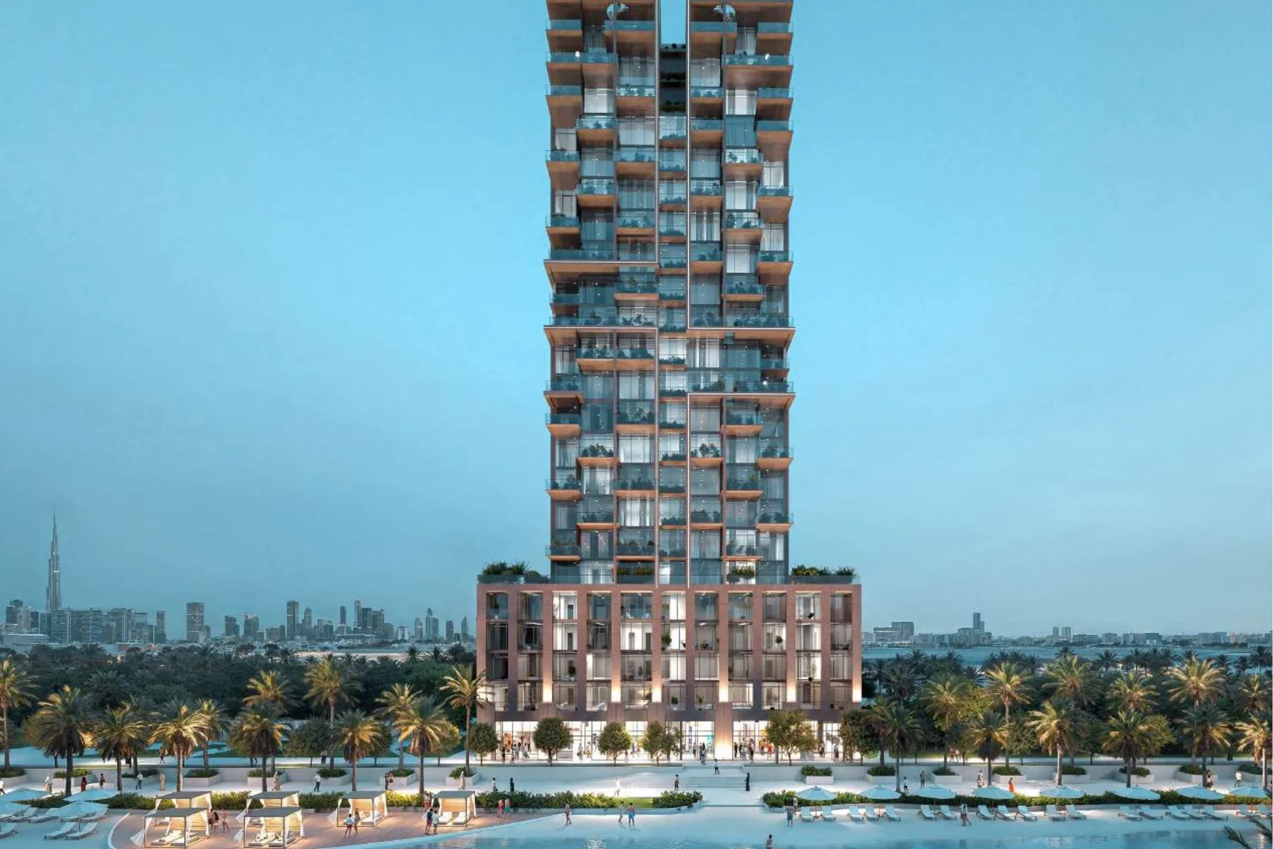 Exterior - tower elevation